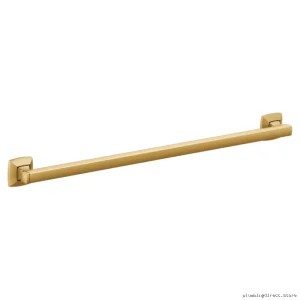 Voss Bathroom Safety Grab Bar - Brushed Gold Stainless Steel YG5124BG