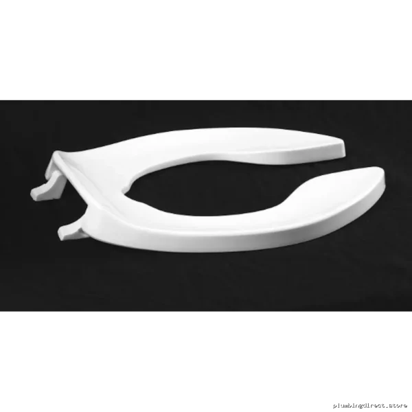 Elongated Quick-Lock Commercial Toilet Seat - Durable White 1500STSCCSSFE