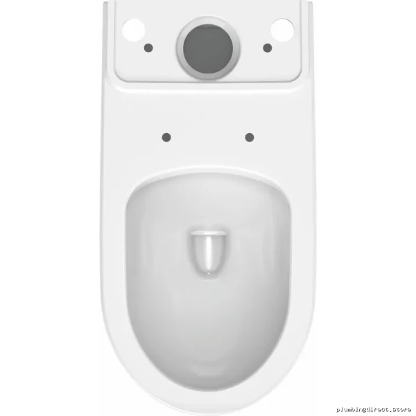 Two-Piece Toilet Kit Without Seat | DuraStyle Basic White D4060400 Duravit