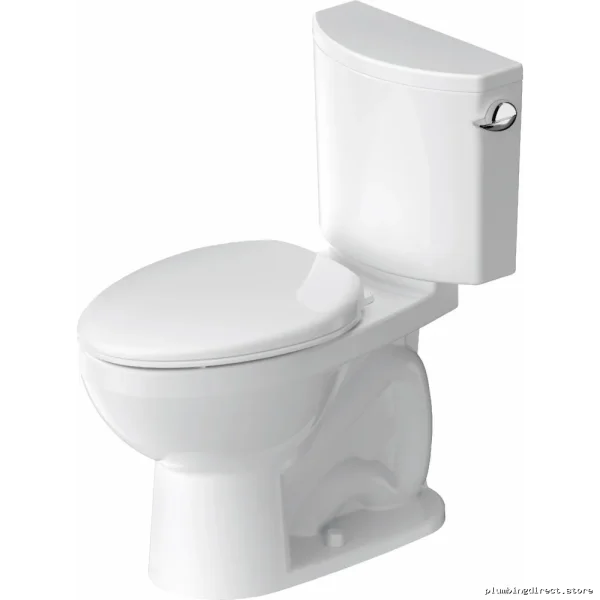 Duravit 2034010000 White Tall Elongated Toilet Bowl
