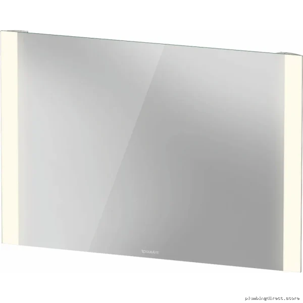 Duravit Aluminum LED Bathroom Mirror 39 Inch with Illumination