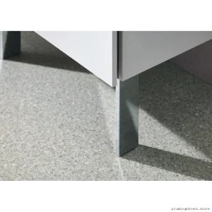 Aluminum Vanity Legs for 2nd Floor - UV999200000 Matte Finish Duravit Bathroom Furniture Legs