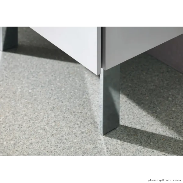 Aluminum Vanity Legs for 2nd Floor - UV999200000 Matte Finish Duravit Bathroom Furniture Legs
