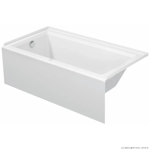 Architec Left-Hand Tub 60x32 White - Duravit Model 700354