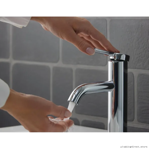 Duravit Chrome Bathroom Vessel Sink Faucet - Single Hole C11040002U10 - Image 2