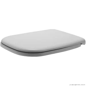 Duravit D-Code Round Toilet Seat with Quiet Closing - White 0067390000