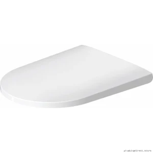 D-Neo Extra Long Smooth Close Toilet Seat - White Duravit