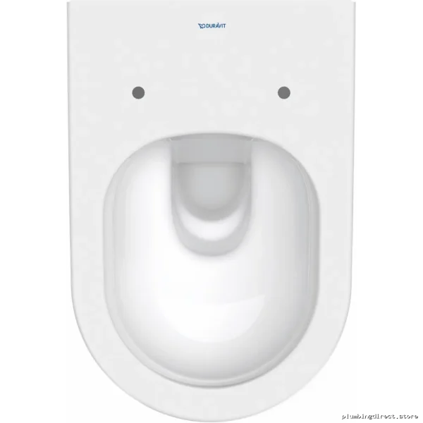 Duravit D-Neo Wall-Mounted Toilet Without Seat - White - Image 3