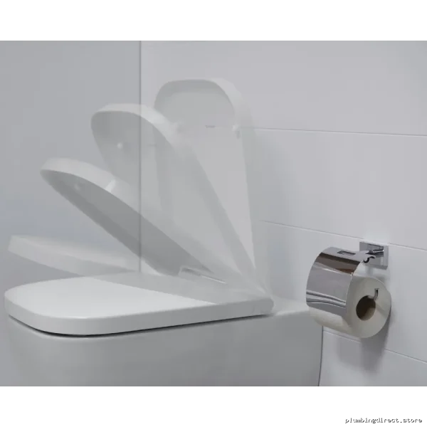 Duravit D.2 Elongated Toilet Seat - White Modern Design & Ergonomic Fit