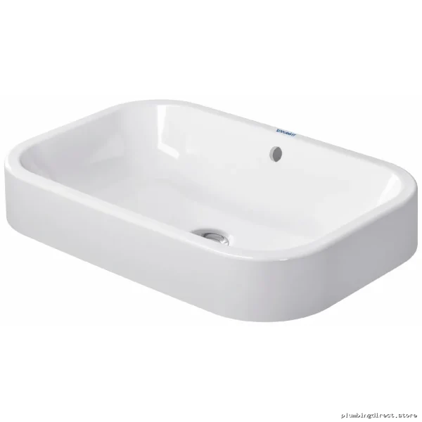 Duravit D.2 Modern Vessel Sink - White Bathroom Sink Set 2314600000