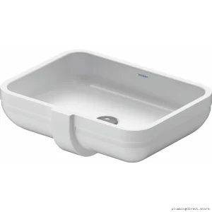 Duravit D.2 Undermount Bathroom Sink - Sleek White Design