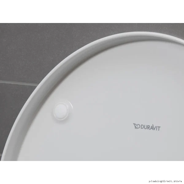Duravit White Elongated Toilet Seat with Durable Design 0025290000 - Image 3