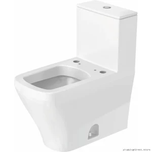 Duravit DuraStyle 1-Piece Comfort Height Toilet (Slim Seat) - White Duravit 21575
