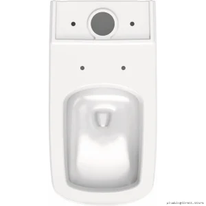 Duravit DuraStyle Comfort Height Elongated Toilet Bowl White No Seat