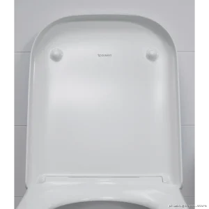 Duravit Happy D.2 Elongated Toilet Seat - Soft-Closing White