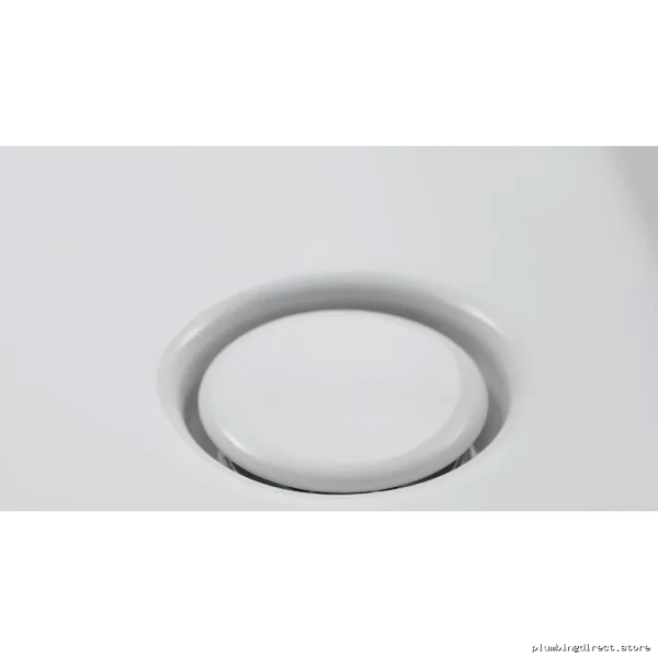 Duravit Happy D.2 Plus Modern Bathroom Sink - White & Anthracite Matte Finish - Image 3