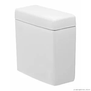 Duravit Happy D.2 White Toilet Tank - Durable & Stylish 0929100005