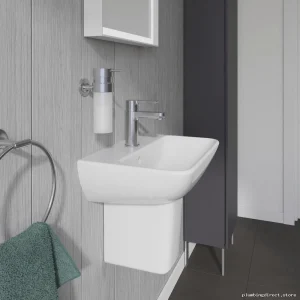 Duravit ME by Starck Bath Siphon Cover White
