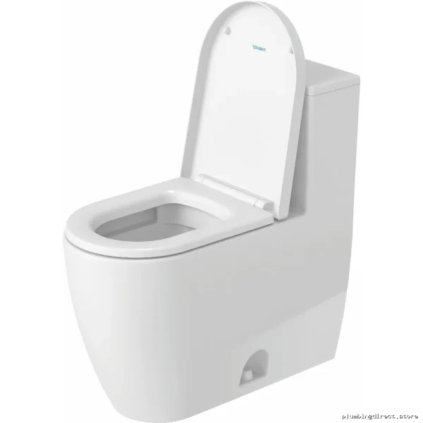 Duravit ME by Starck White 1-Piece Dual Flush Toilet - Comfort Height (Seat Not Included) Model 217301