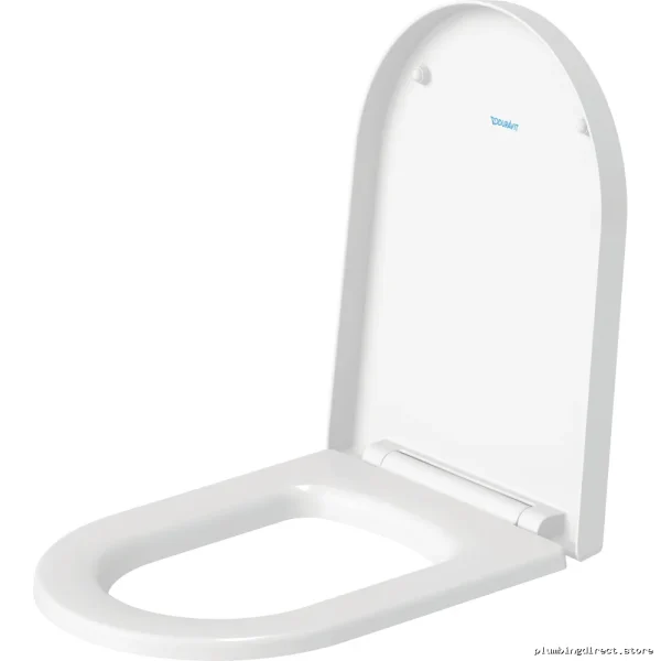 Duravit ME by Starck Elongated Soft-Close Toilet Seat - White - Image 4