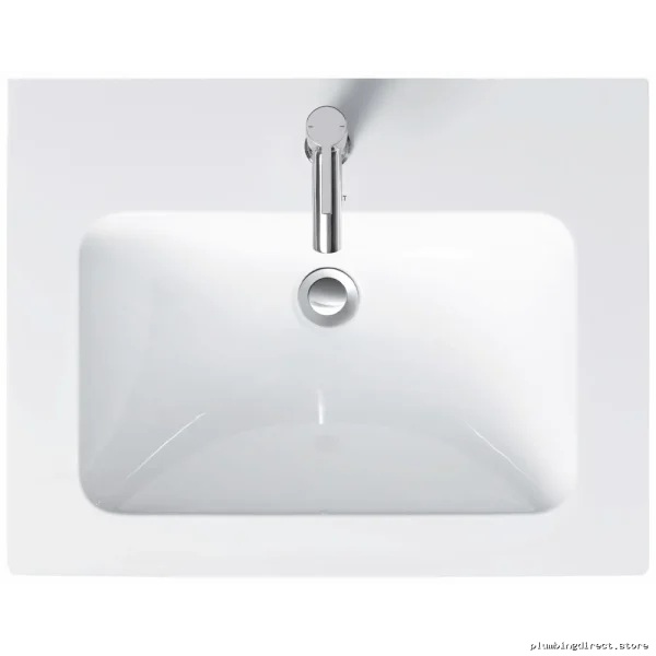 Duravit ME by Starck Modern White Washbasin - Stylish & Durable 2336630000 - Image 3