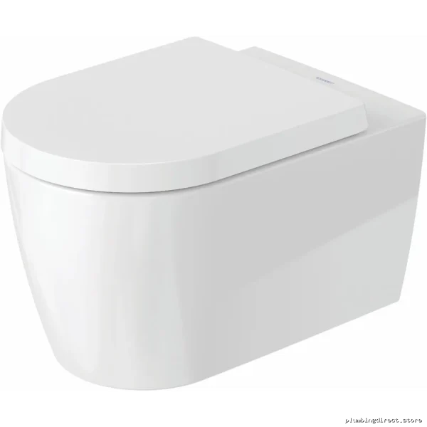 Duravit ME by Starck Wall-Mount Toilet - Modern Space-Saving White Bowl - Image 5