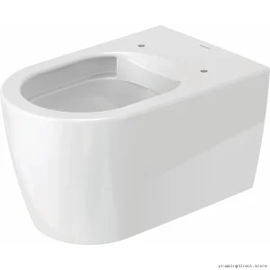 Duravit ME by Starck Wall-Mount Toilet - Modern Space-Saving White Bowl