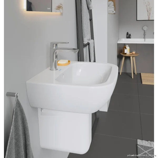 Modern White Toilet Siphon Cover for D-Code Model 08571800002 by Duravit - Image 4