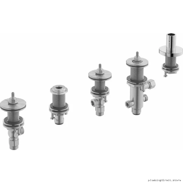 Duravit Roman Tub Rough-In Valve Trim Kit 5-Hole GK5900005U00
