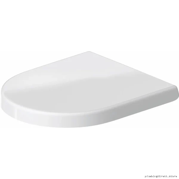 Duravit Round Toilet Seat Soft Close White 0069890000 - Premium Fit - Image 3