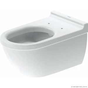 Duravit Starck 3 White Wall-Hung Toilet - Modern Space-Saving Design