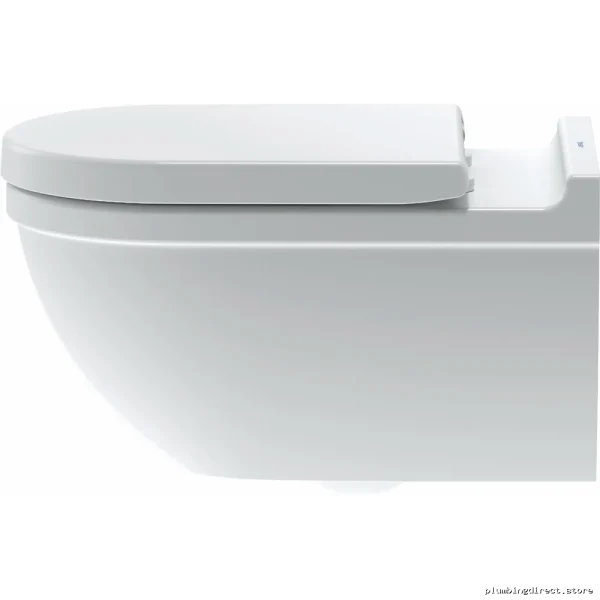 Duravit Starck 3 White Wall-Hung Toilet - Modern Space-Saving Design - Image 4