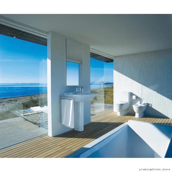 Duravit Starck 3 White Toilet Tank - Modern Water-Saving Design - Image 2
