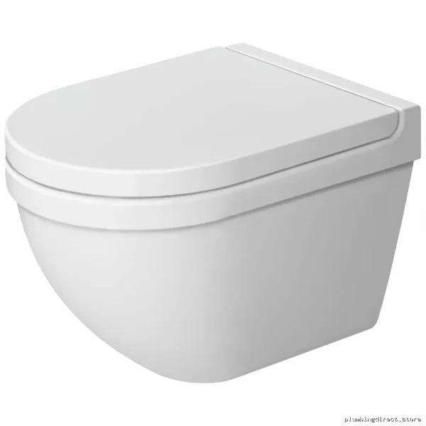 Duravit Starck 3 Space-Saving Wall Mounted Toilet - Image 3