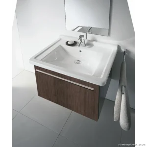 Duravit Starck White Ceramic Single Hole Bathroom Sink 0304700000