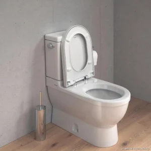 Starck 3 Two-Piece Toilet Kit (Half Bowl) - White Duravit D1909700