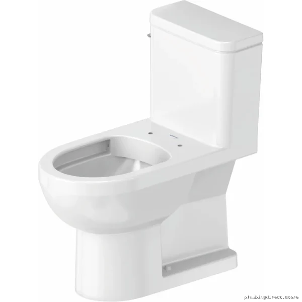 Tall Elongated 1-Piece Toilet Without Seat - White 21950100U3 Duravit