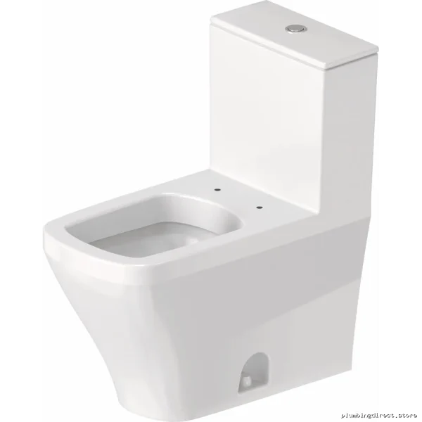 Duravit White Comfort Height Dual Flush Toilet with Seat D4052100 - Image 2