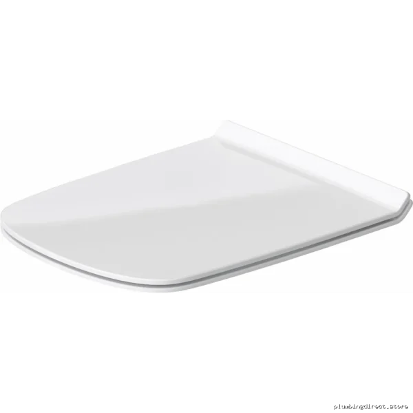 Duravit White Elongated Toilet Seat - DuraStyle Durable Design - Image 3