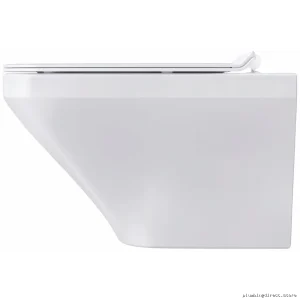 Duravit White Elongated Toilet Seat - DuraStyle Durable Design