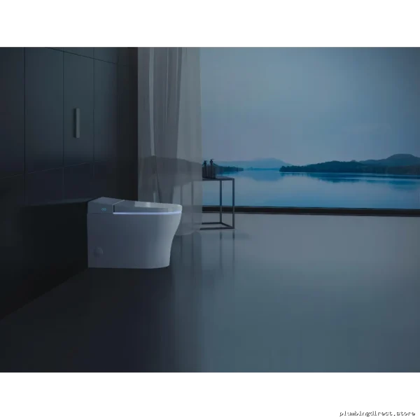 Duravit 622000011001300 White Integrated Bidet Toilet with SensoWash Tech - Image 2