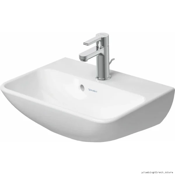 White ME by Starck Single-Hole Handrinse Basin | Duravit 0719450000 - Image 2