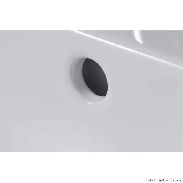 Duravit White Single Hole Handrinse Basin - Modern Wall Mount Sink - Image 3