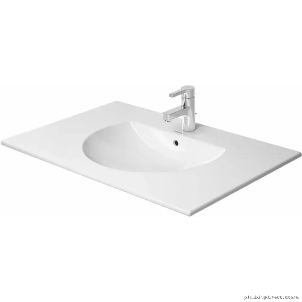 Duravit White Single Hole Washbasin - Modern Design, High Quality 0499830000 - Image 2