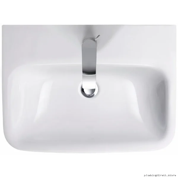Duravit White Wall-Mounted Sink Single Hole Modern Basin 2319600000 - Image 2