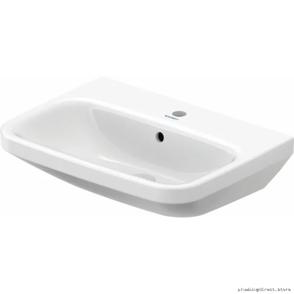 Duravit White Wall-Mounted Sink Single Hole Modern Basin 2319600000