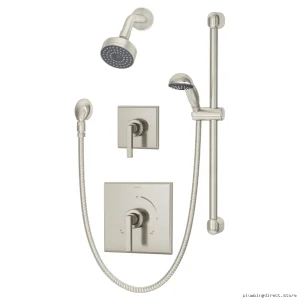 Duro Satin Nickel Durable Shower System | 3605-H321-V-STN Model