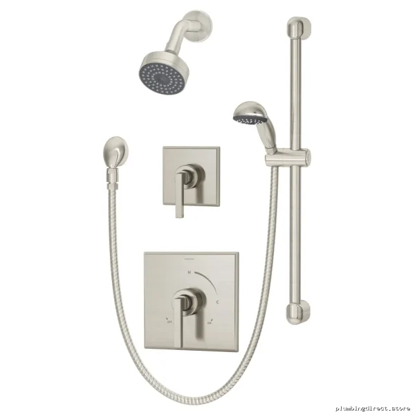 Duro Satin Nickel Durable Shower System | 3605-H321-V-STN Model