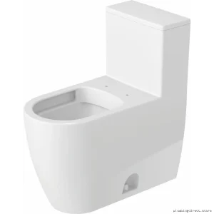 Duravt’s ME Collection – Tall Single-piece Toilet Without Seat Available in Crisp White