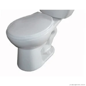 Duval B3015R Chasm Round Front Toilet Bowl – White Modern Design